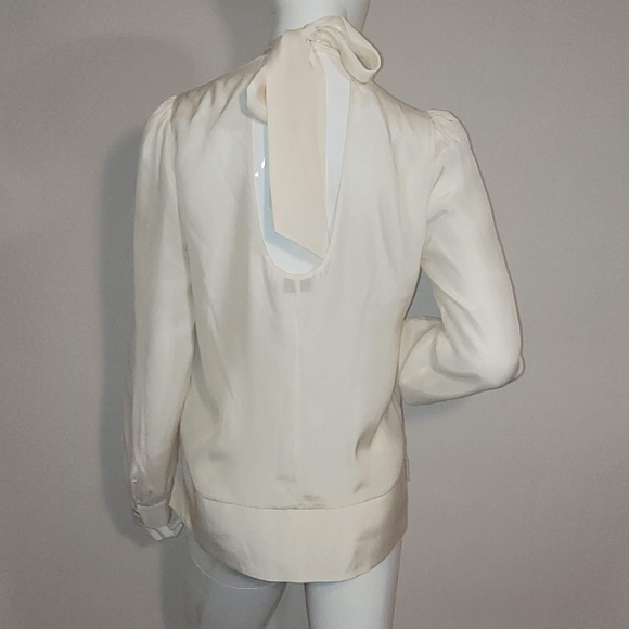 Frame NeckTie Silk Blouse BUNDLE&SAVE! - Picture 3 of 5